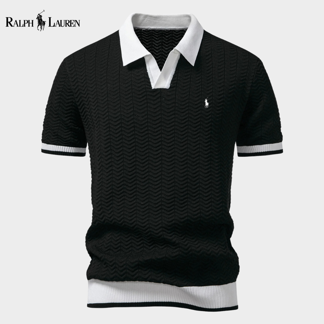 Ꮢаlрh Ⅼаurеn™ Prestige Contrast Polo