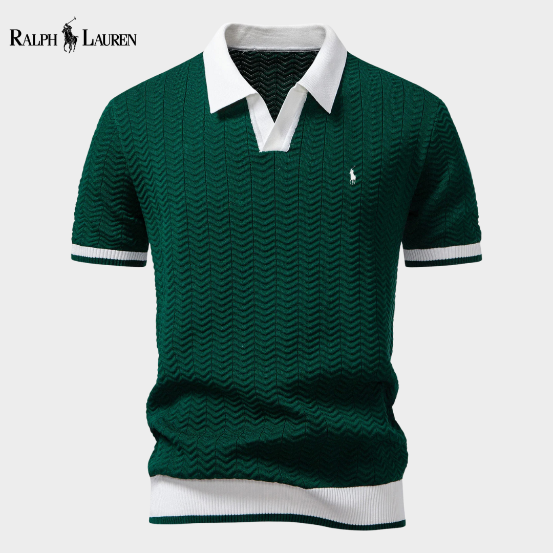 Ꮢаlрh Ⅼаurеn™ Prestige Contrast Polo