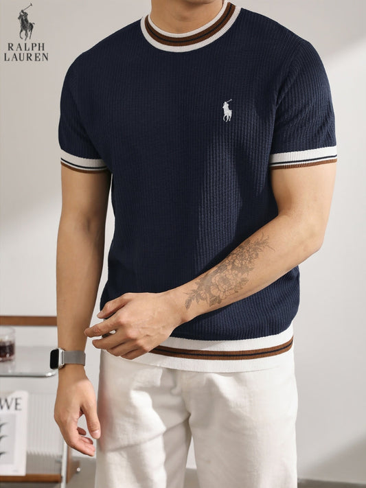 Casual T-shirt för män || med ren passform