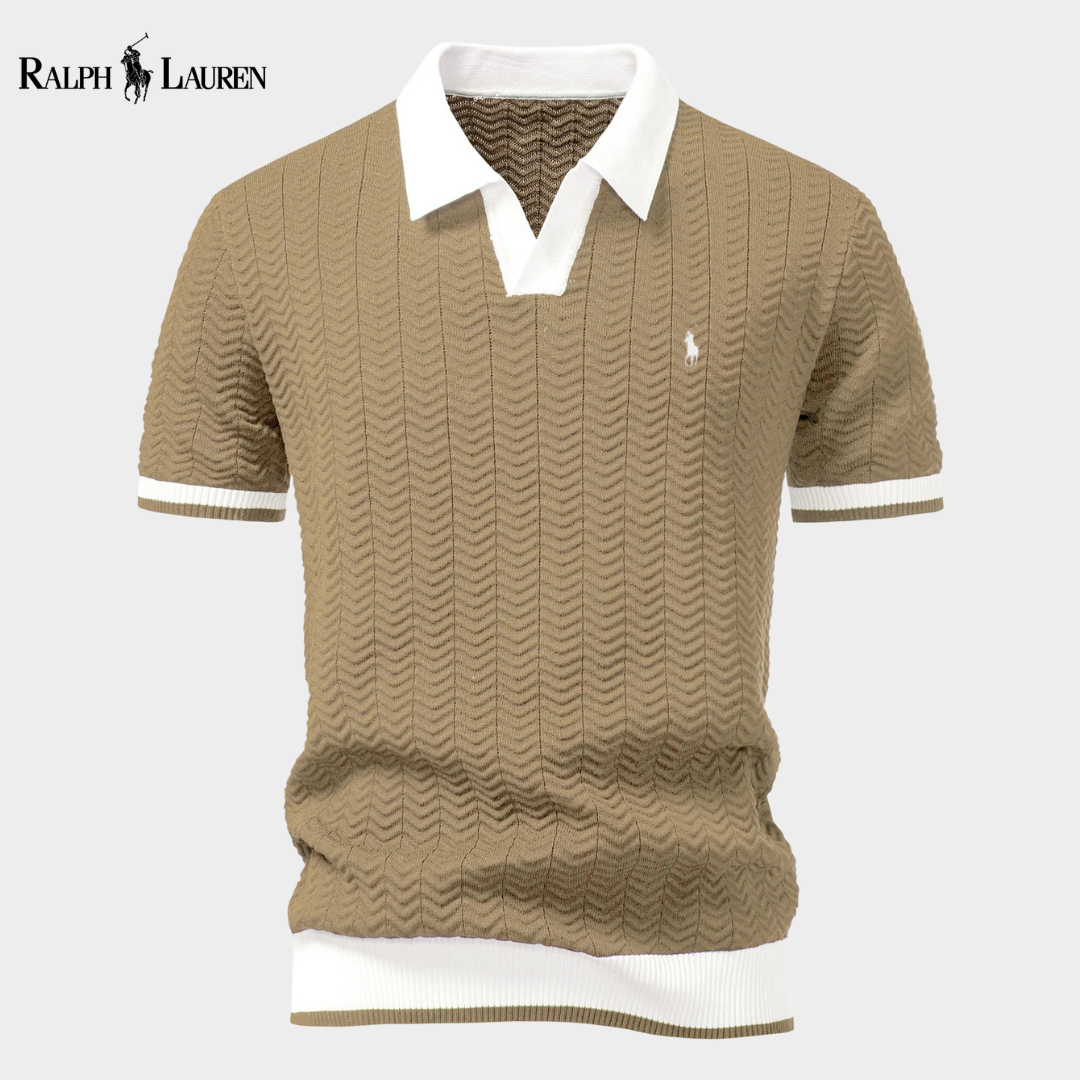 Ꮢаlрh Ⅼаurеn™ Prestige Contrast Polo